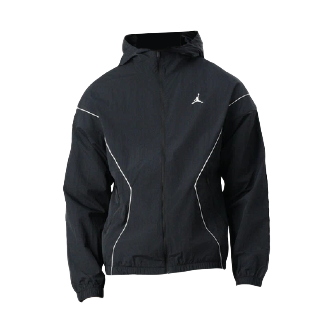IB7255-010 Jordan Lightweight Draft Jacket Black White (IB7255-010)