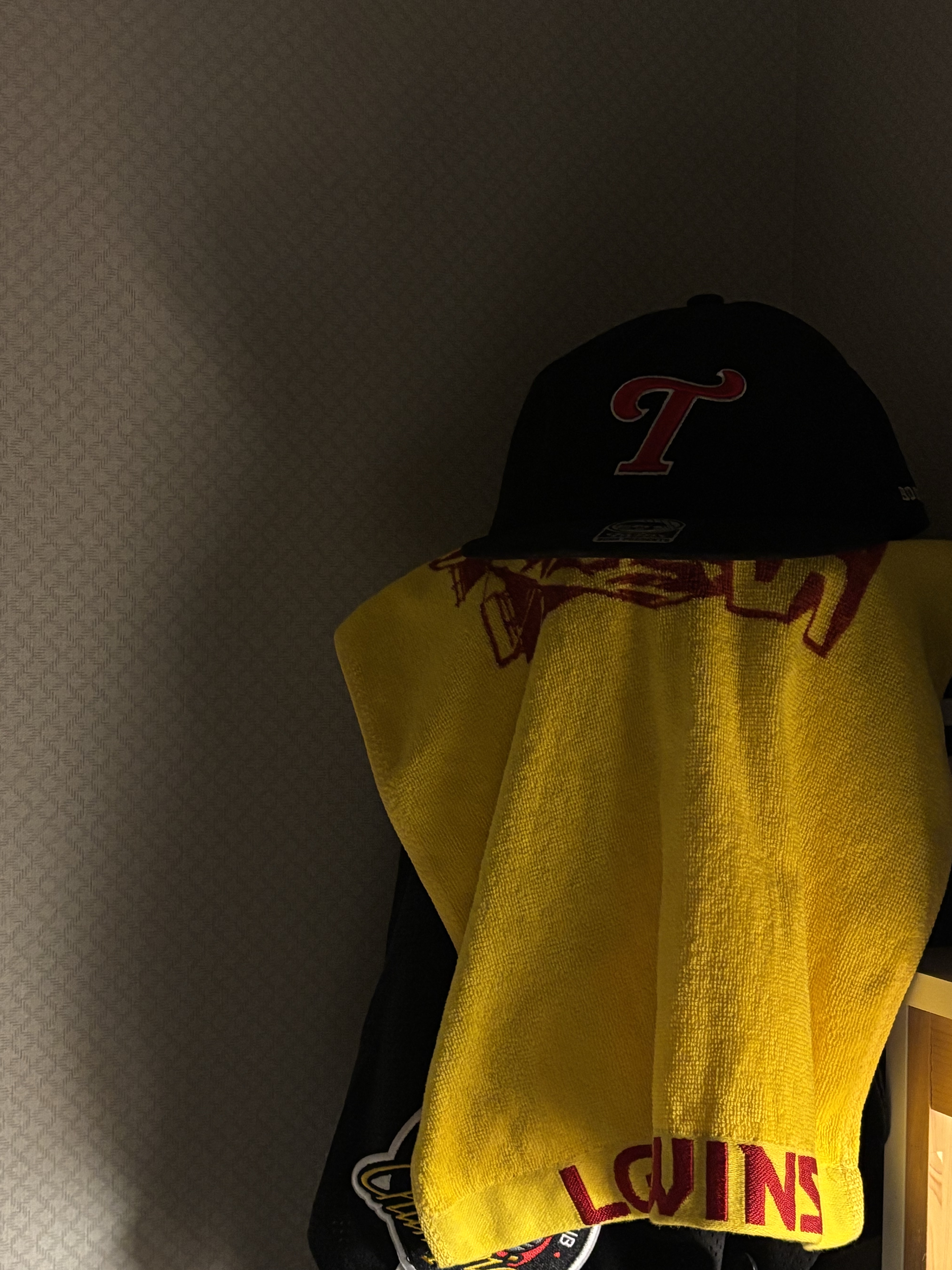 BDNS x LG TWINS Logo Cap Black 착용 스타일 - 3