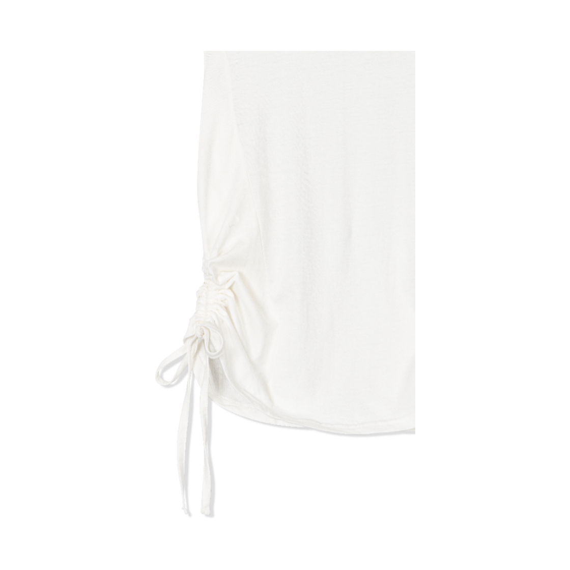 구월십일 펌프 캡 소매 티셔츠 화이트(Guwolsibil Pump Cap Sleeve Top White) - 5