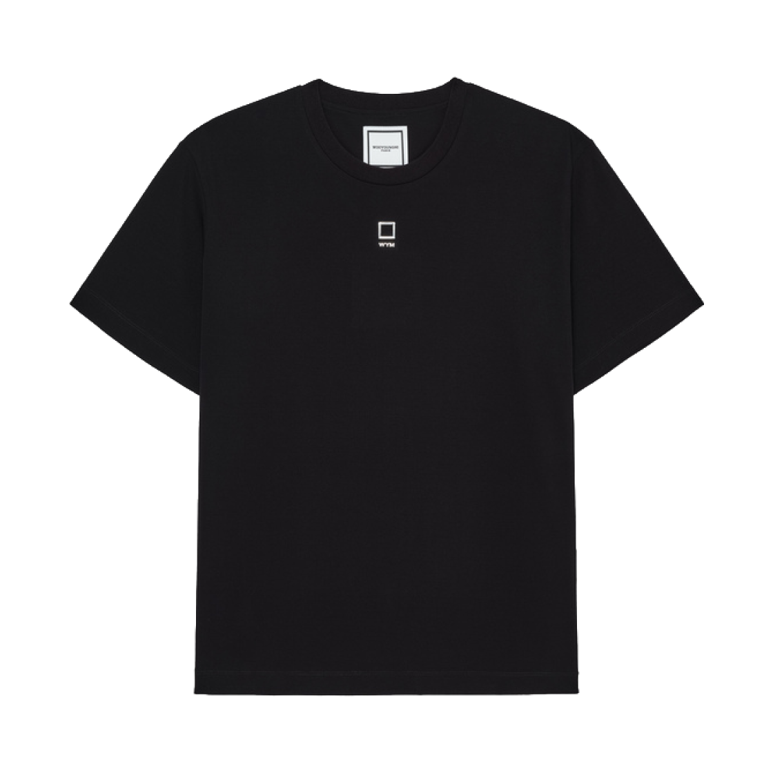 W261TS01759B Wooyoungmi Front Logo Slim Fit T-Shirt Black - 26SS