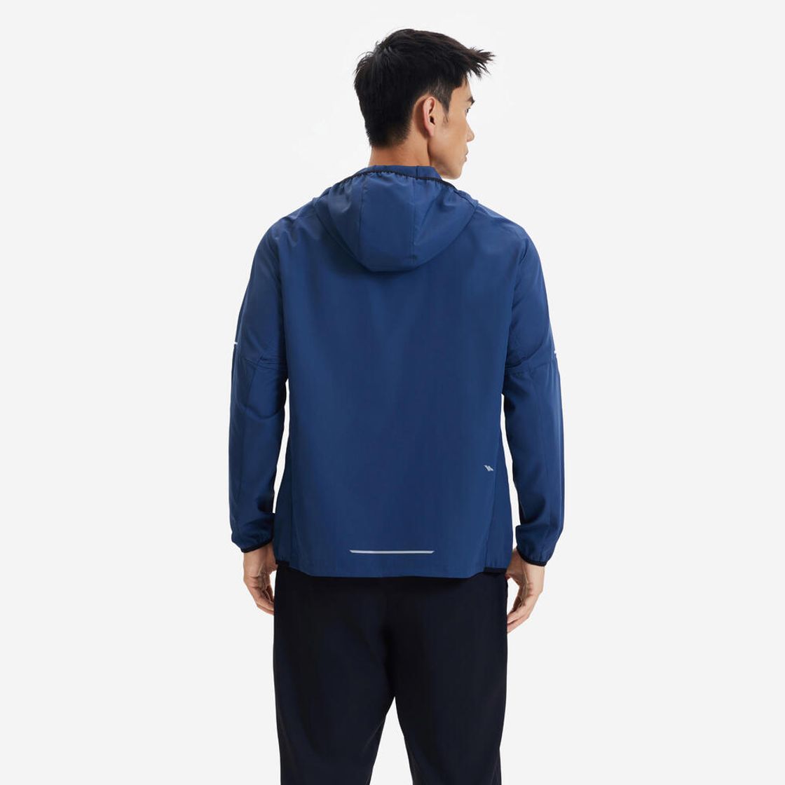 데카트론 남성 러닝 윈드 자켓 런 100 어비스 블루(DECATHLON Men's Running Wind Jacket Run 100 Abyss Blue) - 3