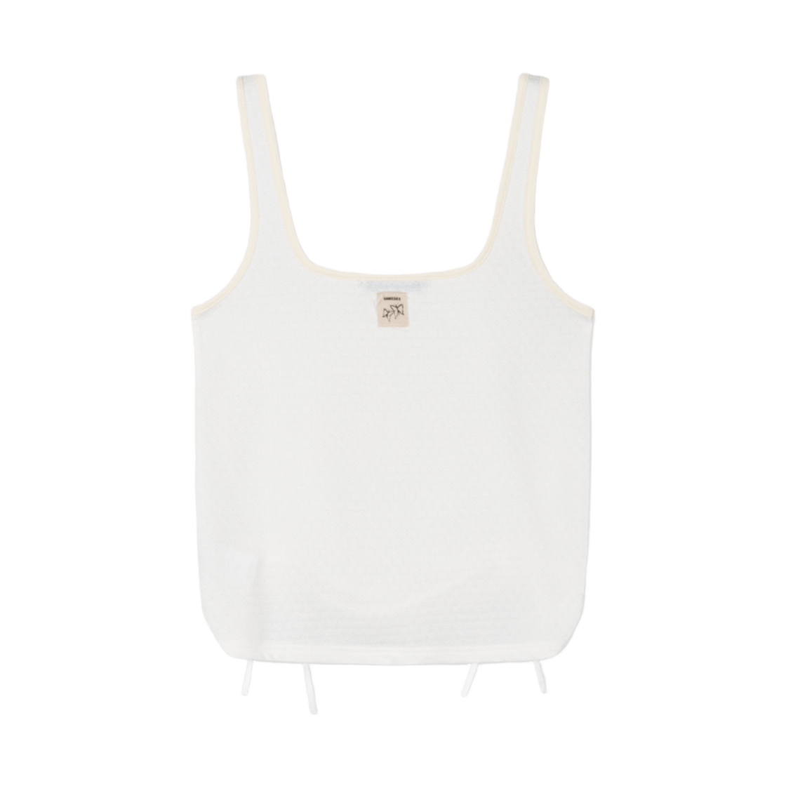 구월십일 플라워 레이스 나시 화이트(Guwolsibil Flower Lace Sleeveless White) - 3