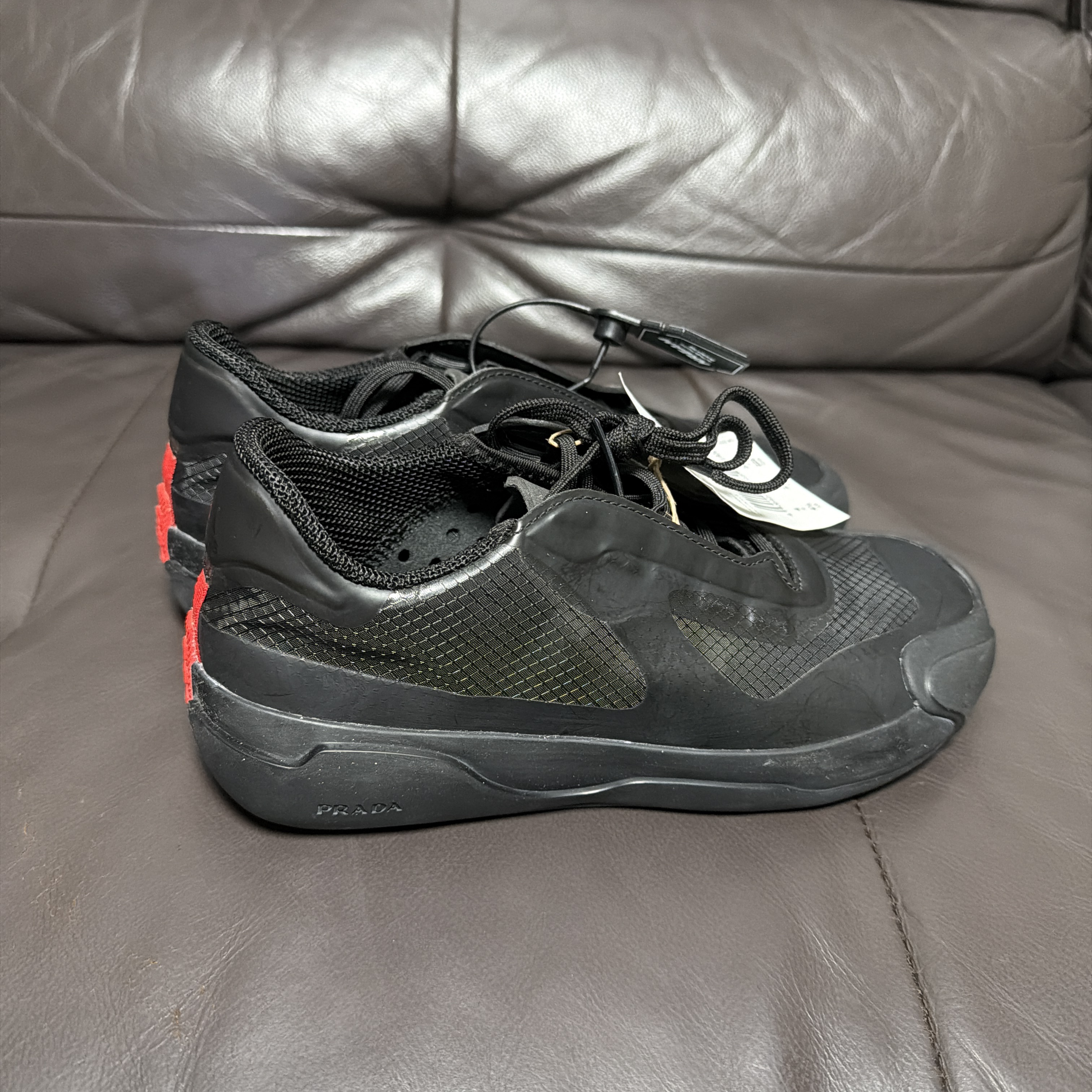 Adidas x Prada A+P Luna Rossa 21 Black 착용 스타일 - 4