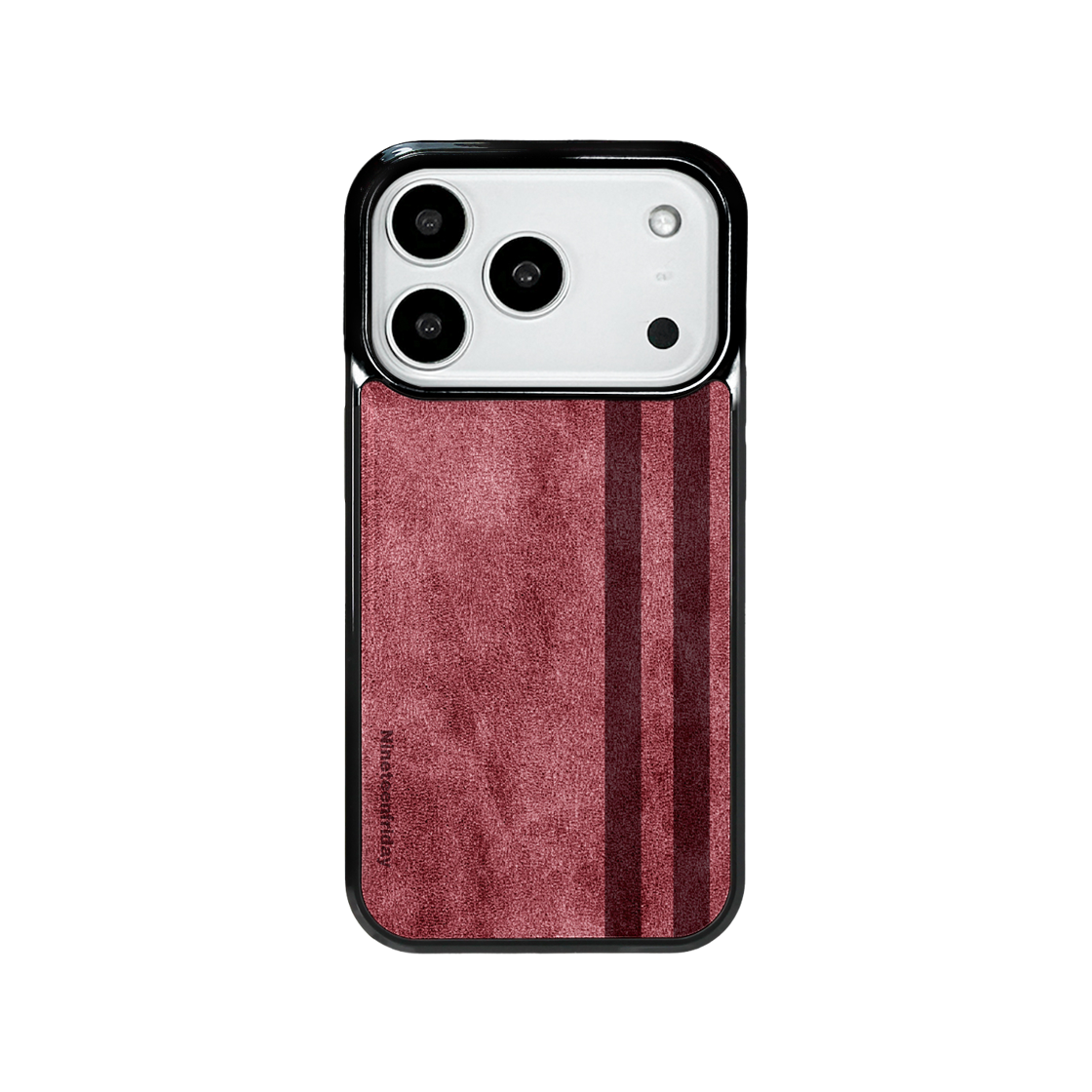 나인틴프라이데이 레거시 벨벳 라인 맥세이프 에폭시 케이스 - 레드(NINETEENFRIDAY Legacy Velvet Line Magsafe Epoxy Case - RED) - 1