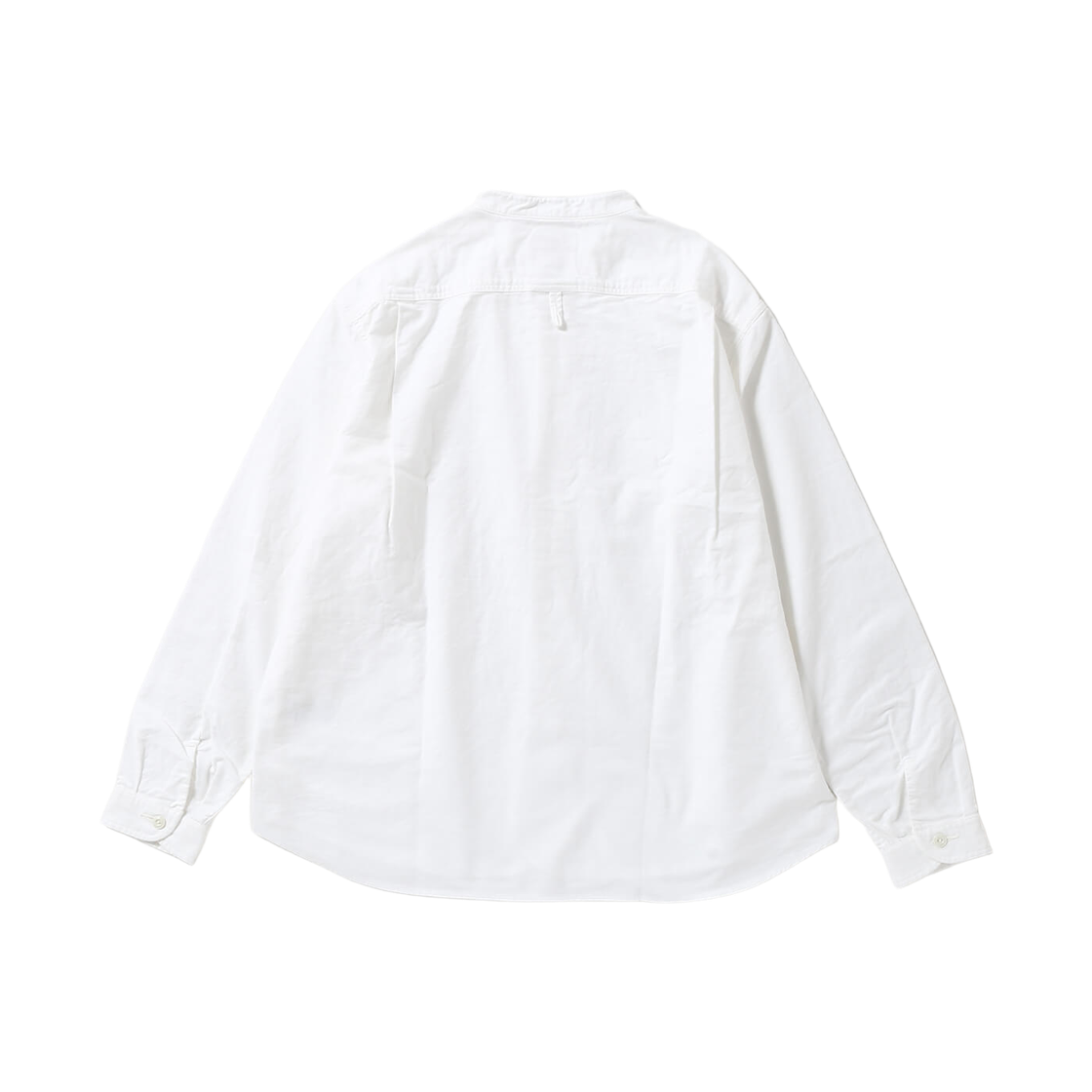 (W) 단톤 밴드 칼라 롱슬리브 셔츠 화이트((W) Danton Band Collar Long Sleeve Shirt White) - 2