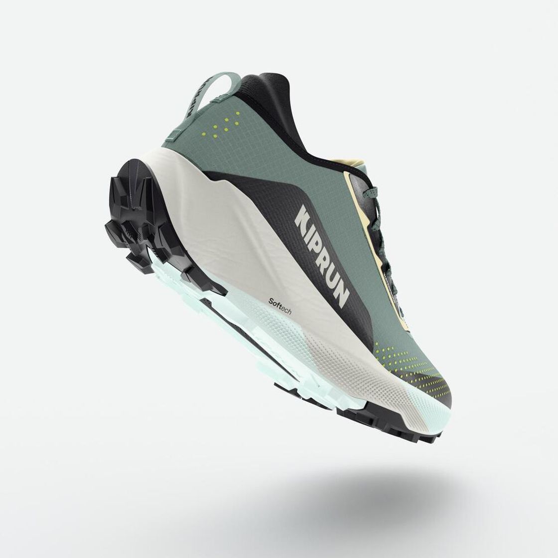 데카트론 여성 트레일러닝화 킵서밋 워터프루프 프로즌 그린(DECATHLON Evadict Women's Waterproof Trail Running Shoes MT3 Frozen Green) - 3