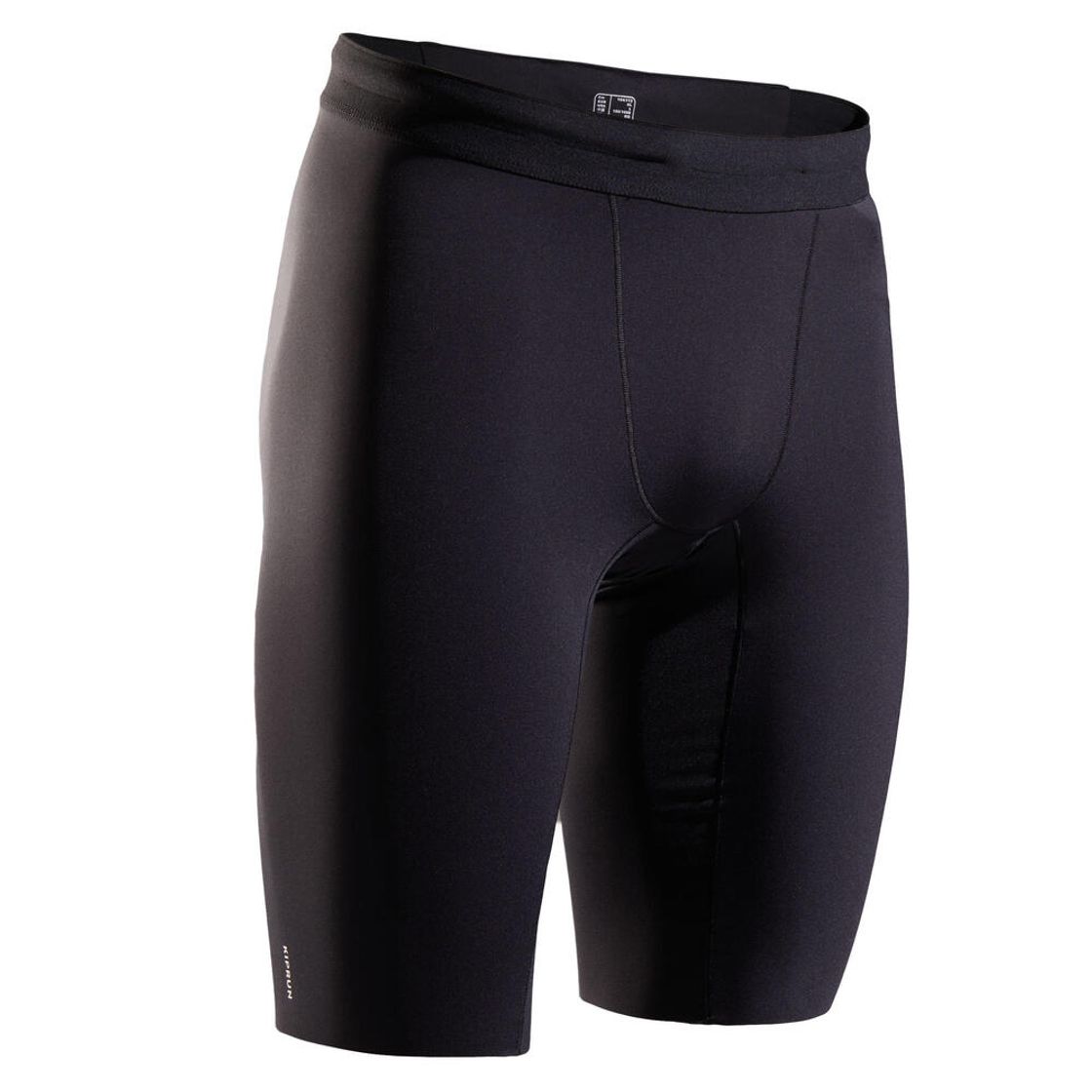 데카트론 남성 5부 러닝 타이츠 컴포트 런 500 스모크 블랙(DECATHLON Men's 5" Running Tights Comfort Run 500 Smoke Black) - 4