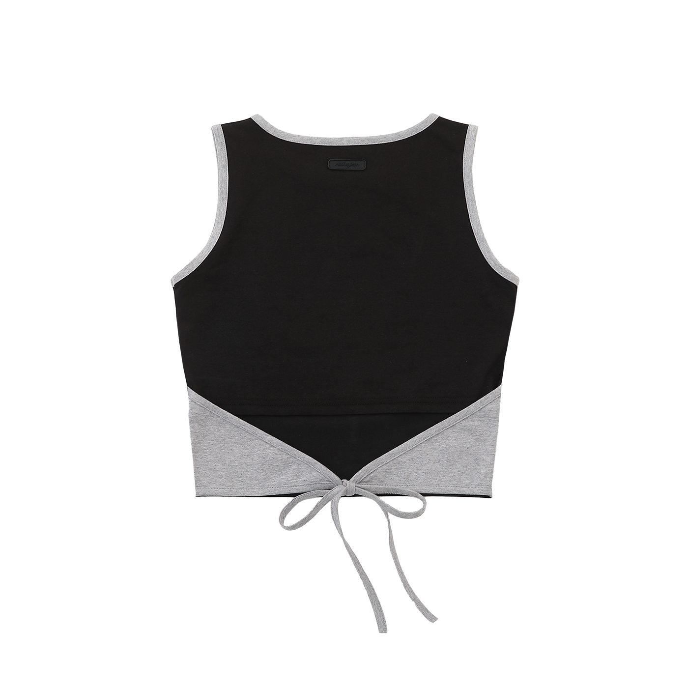 알테그리히 투톤 라인 슬리브리스 블랙(ALLTAGLICH Two Tone Line Sleeveless_Black)