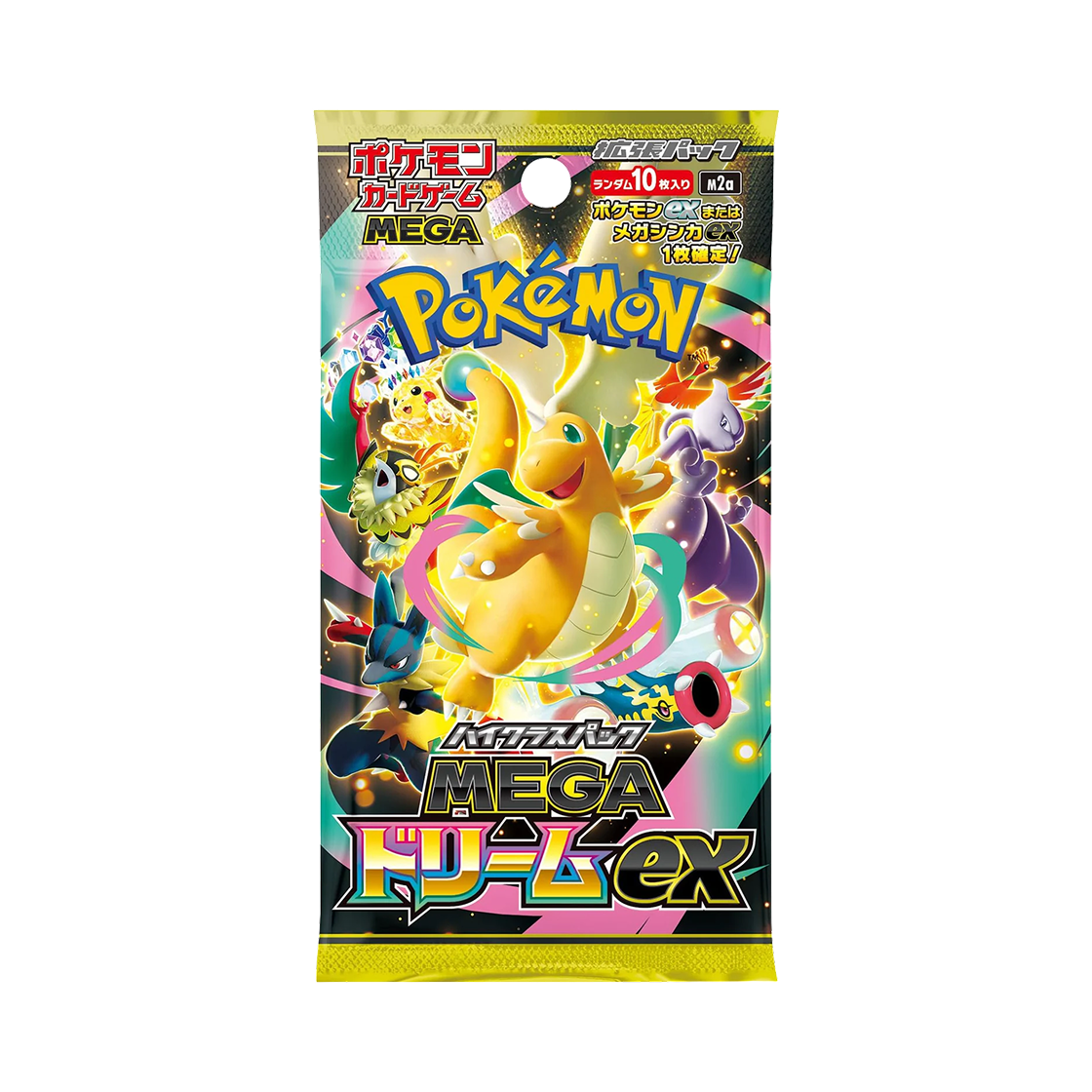 포켓몬 TCG 메가 하이 클래스팩 메가 드림 ex 팩 (10장/일어판)(Pokemon TCG MEGA High Class Pack MEGA Dream ex Pack (Card of 10/Japanese Ver.))