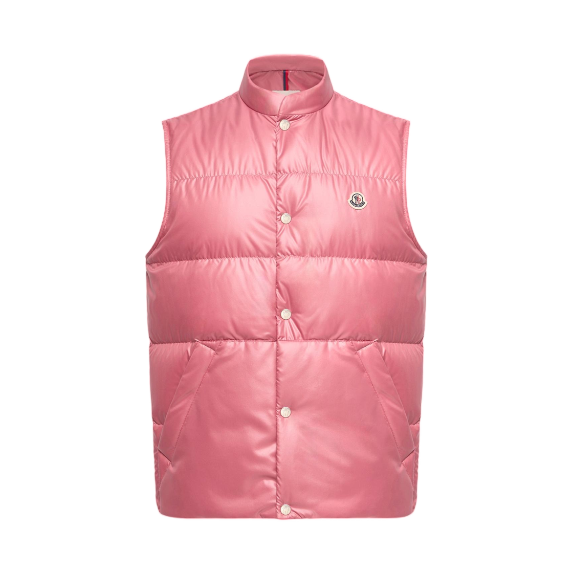 L1-091-1A00143-597YX-52L Moncler Restigo Down Vest Bright Pink - 26SS