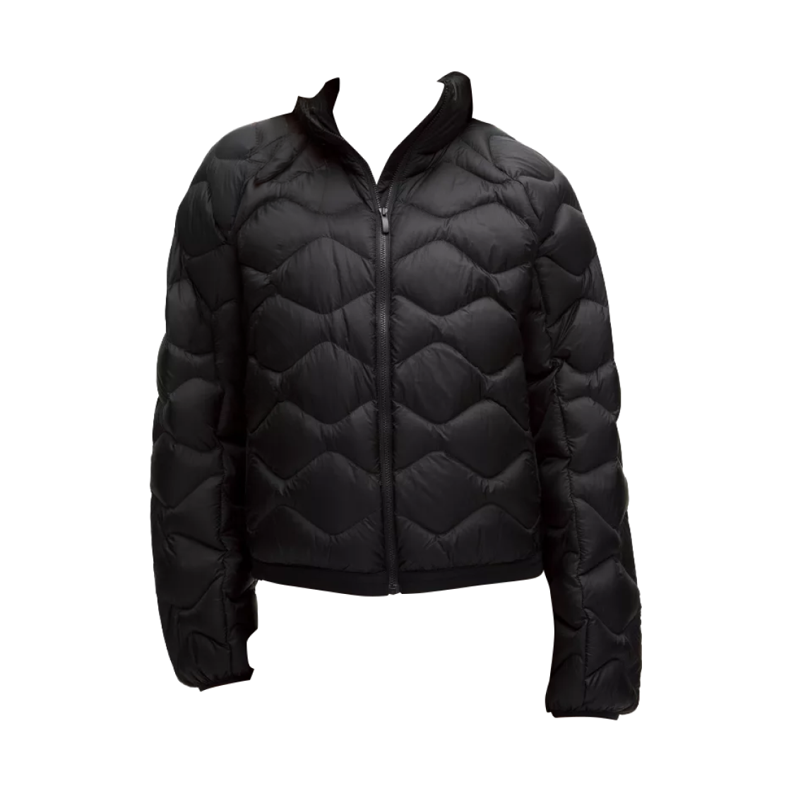 (W) 룰루레몬 페더웨이트 900 다운 필 퀼티드 자켓 블랙((W) Lululemon Featherweight 900 Down Fill Quilted Jacket Black) - 1