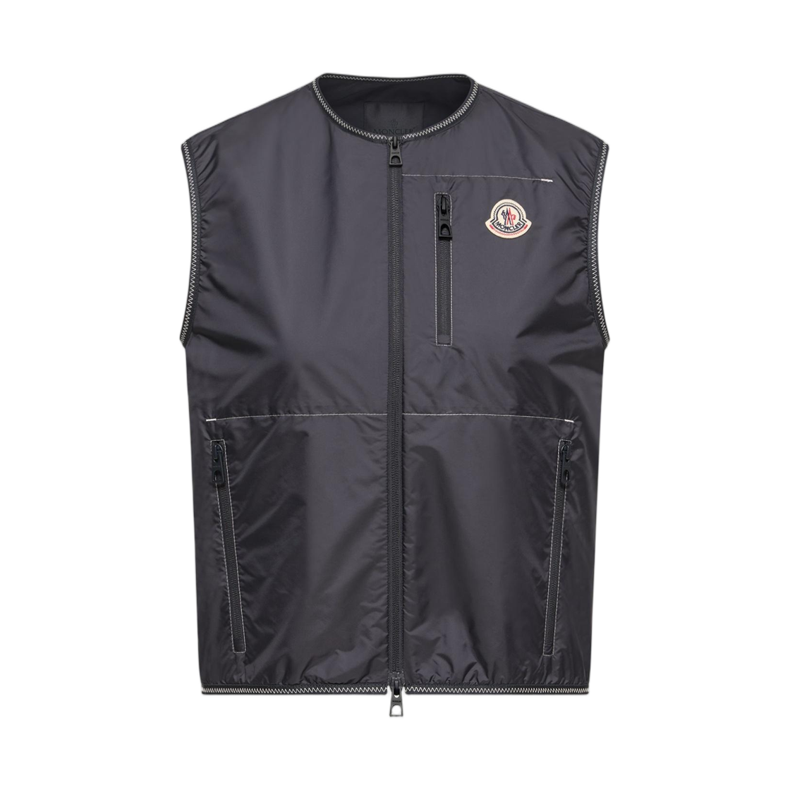 L1-093-1A00150-53A5E-77B (W) Moncler Alshain Vest Night Blue - 26SS