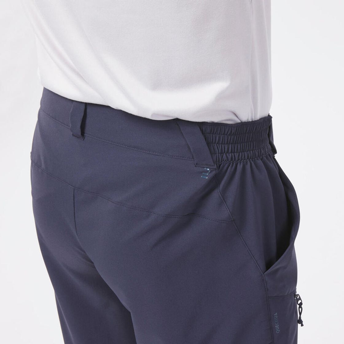 데카트론 남성 등산 투인원 집오프 바지 MH150 아스팔트 블루(DECATHLON Men's Hiking 2-in-1 Zip-Off Pants MH150 Asphalt Blue) - 7