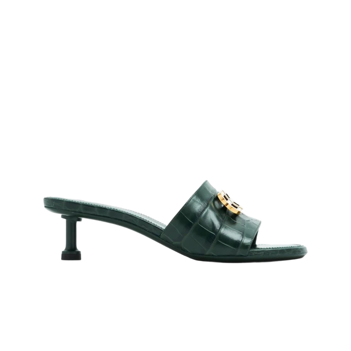 722309WBED13080 (W) Balenciaga Groupie Sandal Green