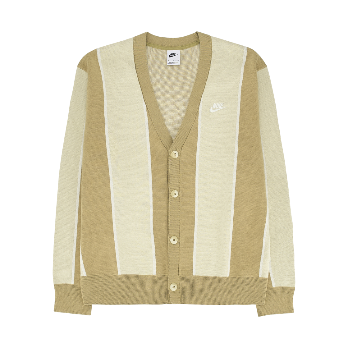 HM4813-297 Nike Club Fairway Stripe Sweater Parachute Beige Light Khaki - Asia