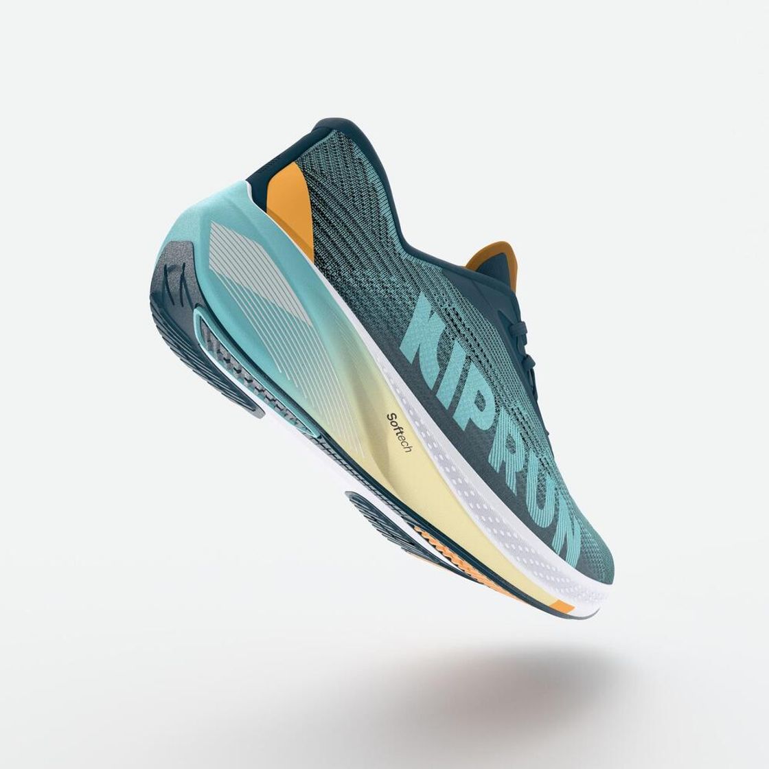 데카트론 남성 러닝화 킵코어 프리미엄 틸 블루(DECATHLON Kiprun Men's Running Shoes Kiprun KD900 Teal Blue) - 3