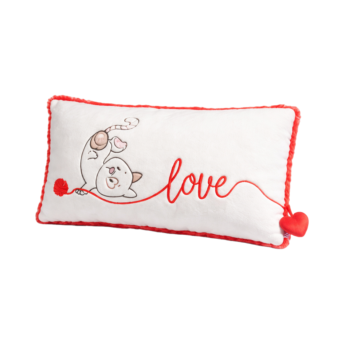 니키 러브캣 쿠션 43x25cm([KREAM 단독] NICI Love Cat Cushion 43x25cm) - 1