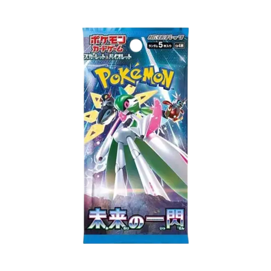 포켓몬 TCG 스칼렛&바이올렛 확장팩 미래의 일섬 팩 (5장/일어판)(Pokemon TCG Scarlet&Violet Expansion Pack Future Flash Pack (Card of 5/Japanese Ver.)) - 1
