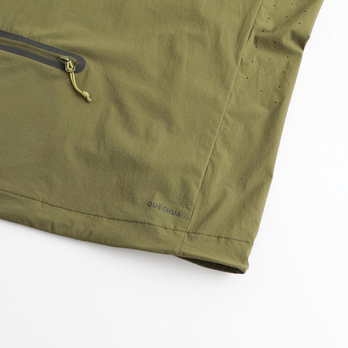 데카트론 남성 하이킹 윈드 자켓 헬륨 900 골든 올리브 그린(DECATHLON Men's Hiking Wind Jacket Helium 900 Golden Olive Green) - 7