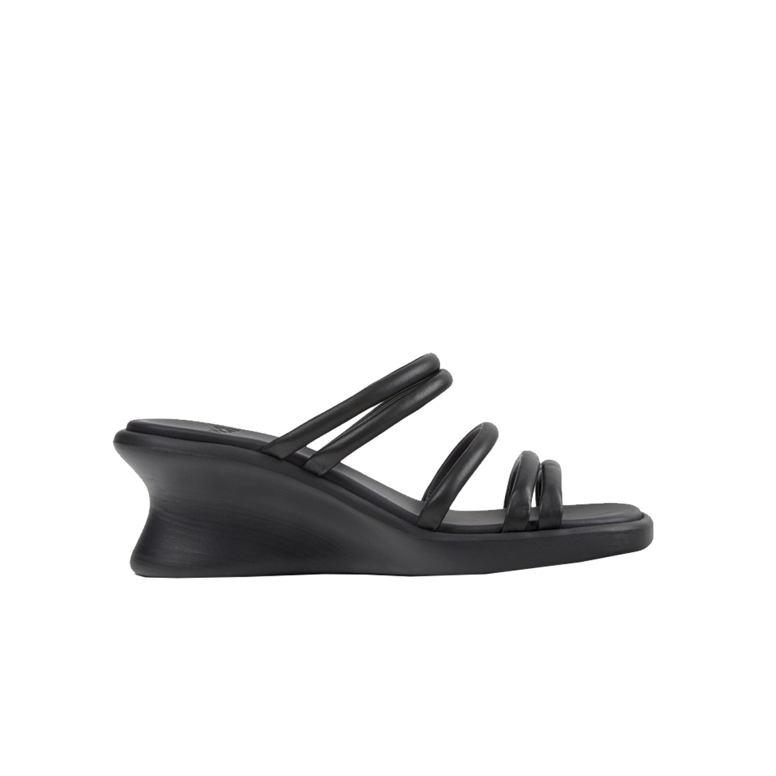 캠퍼 여성 루이스 샌들 슬리퍼 블랙(Camper Women Louise Sandal Slippers Black)