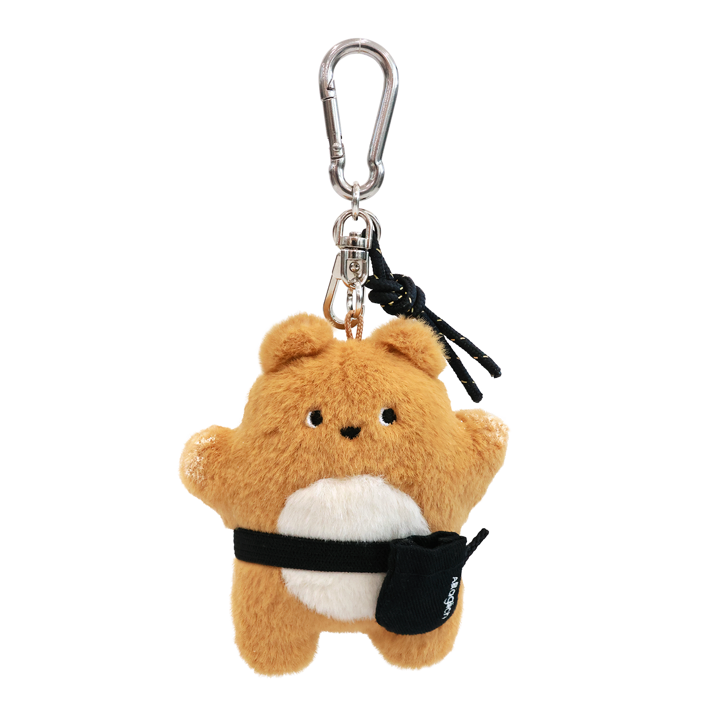 알테그리히 핸드메이드 클라이밍 곰 키링 우드브라운(ALLTAGLICH Handmade Climb Bear Keyring Wood Brown)