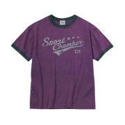 SPORT CHAMBER Active Logo T-Shirt PURPLE