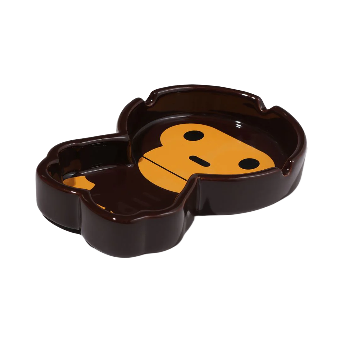 베이프 베이비 마일로 스컬 글로우 인 더 다크 트레이 브라운(BAPE Baby Milo Skull Glow In The Dark Tray Brown) - 3