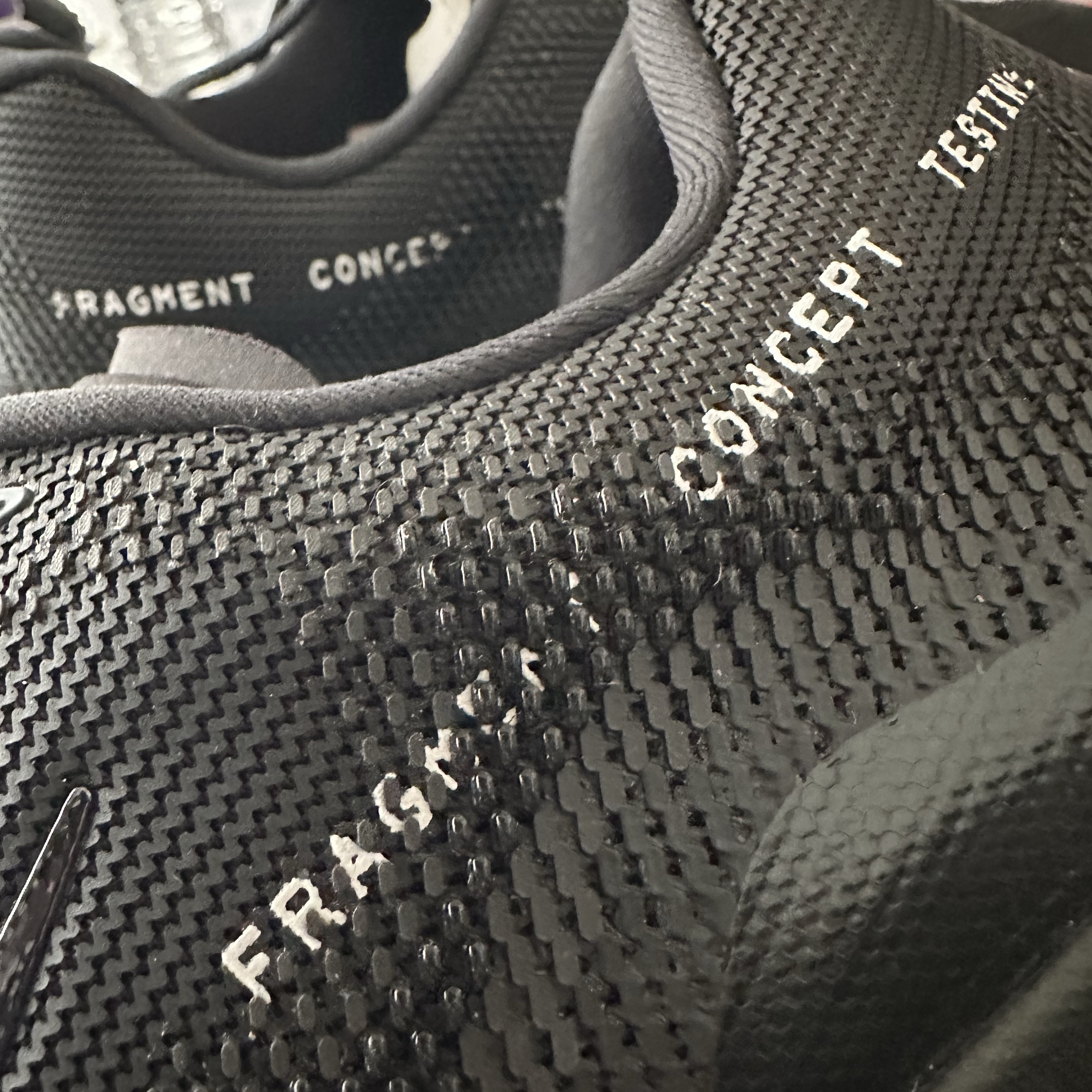 Nike x Fragment Air Liquid Max Black Anthracite 착용 스타일 - 2