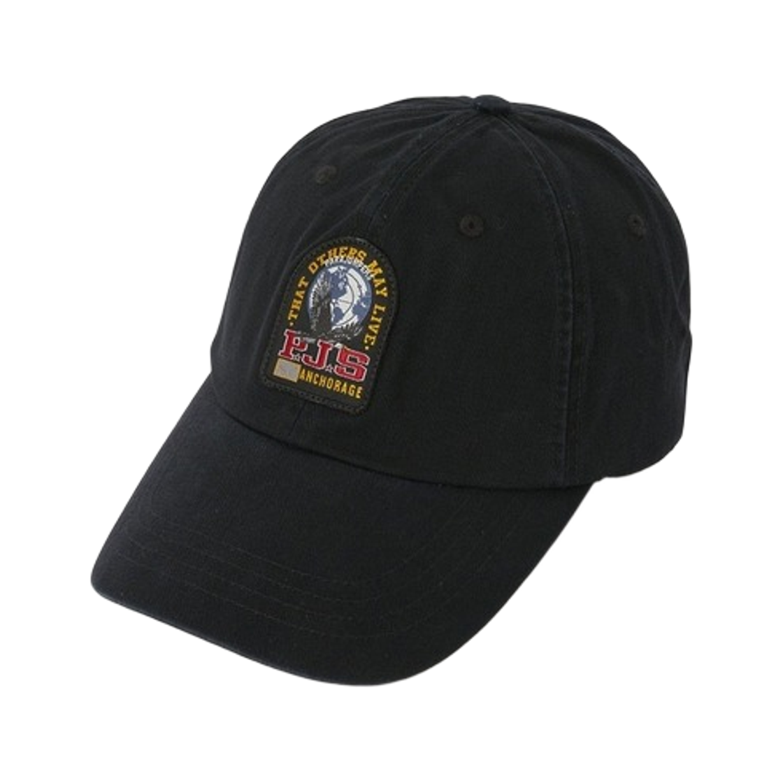 파라점퍼스 패치 캡 블랙 - 26SS(Parajumpers Patch Cap Black - 26SS)