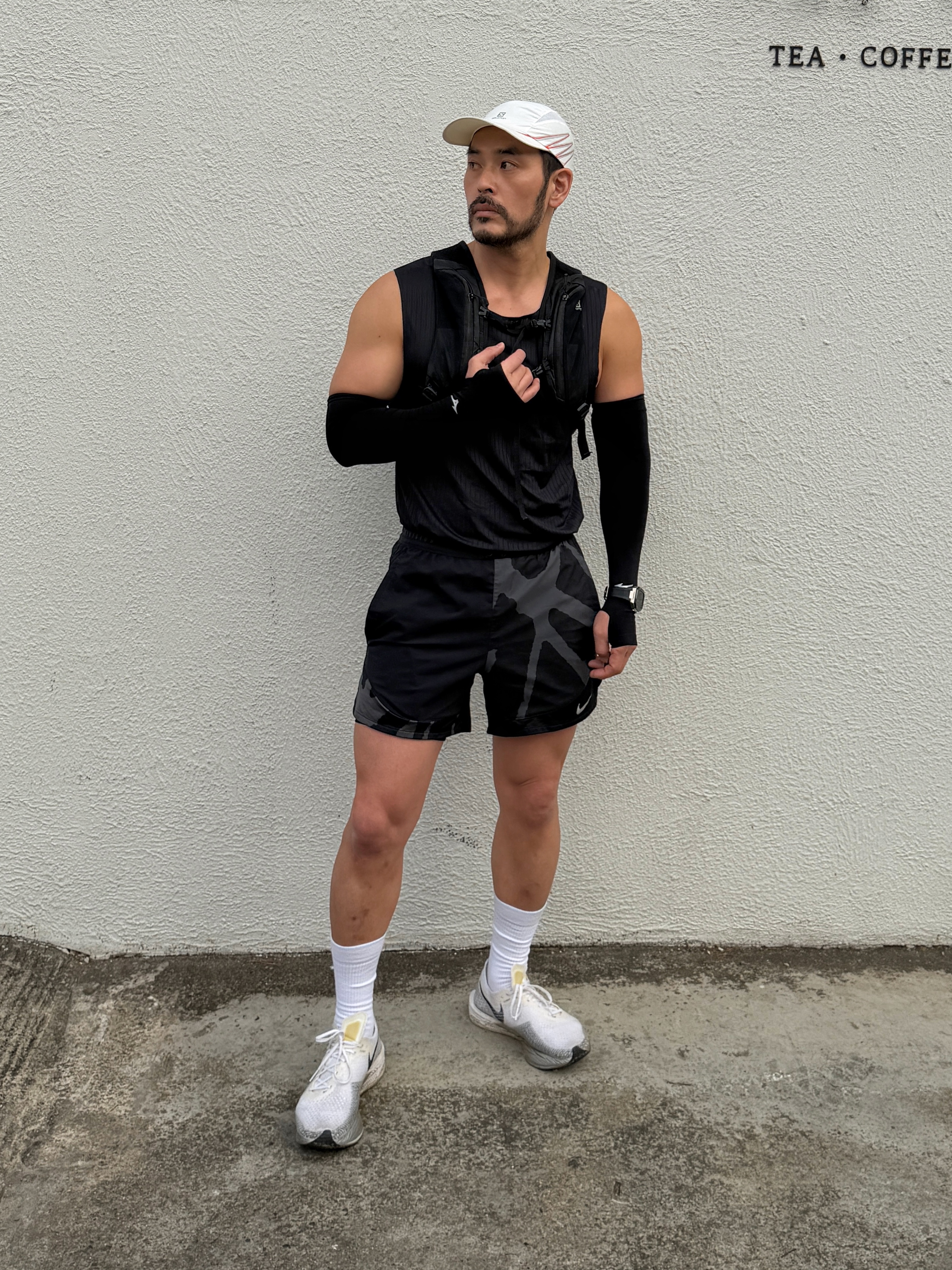 Nike ZoomX Vaporfly Next% 3 White Grey 착용 스타일 - 1