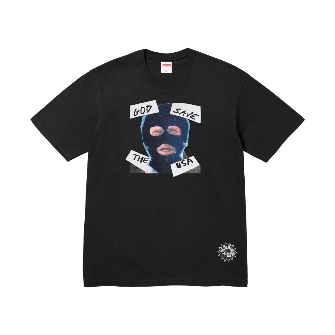 슈프림 갓 세이브 어스 티셔츠 블랙 - 26SS(Supreme God Save Us T-Shirt Black - 26SS)