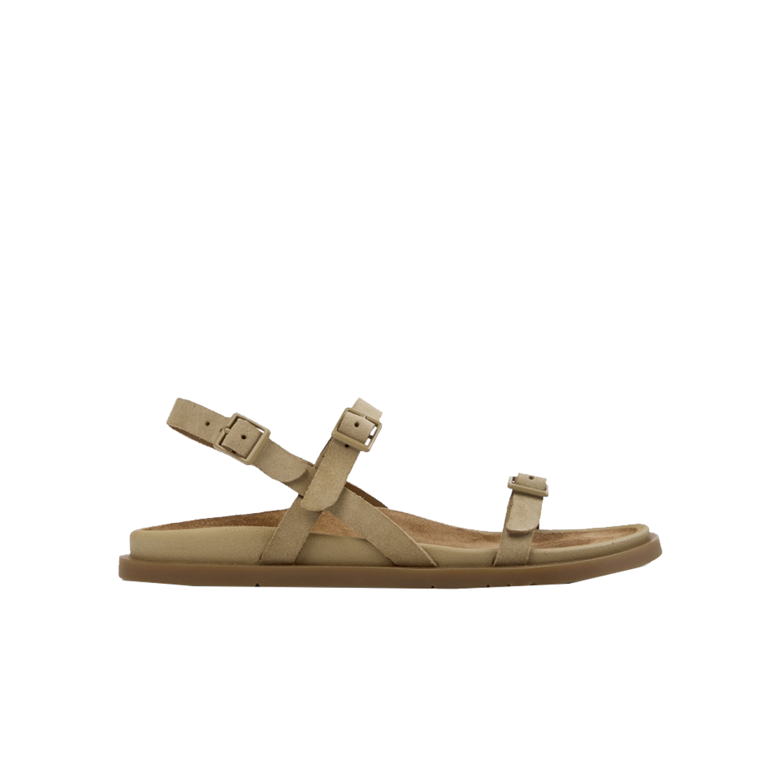 캠퍼 여성 유크 샌들 샌들 베이지(Camper Women Lluc Sandal Sandal Beige) - 1