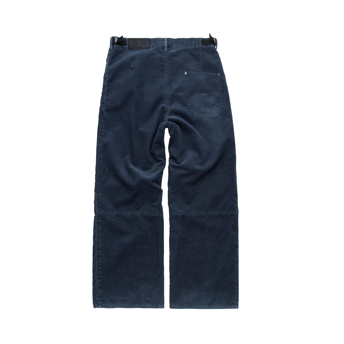 폴리테루 코듀로이 고시마 팬츠 워시드 블루 네이비(Polyteru Corduroy Gosima Pants Washed Blue Navy) - 2
