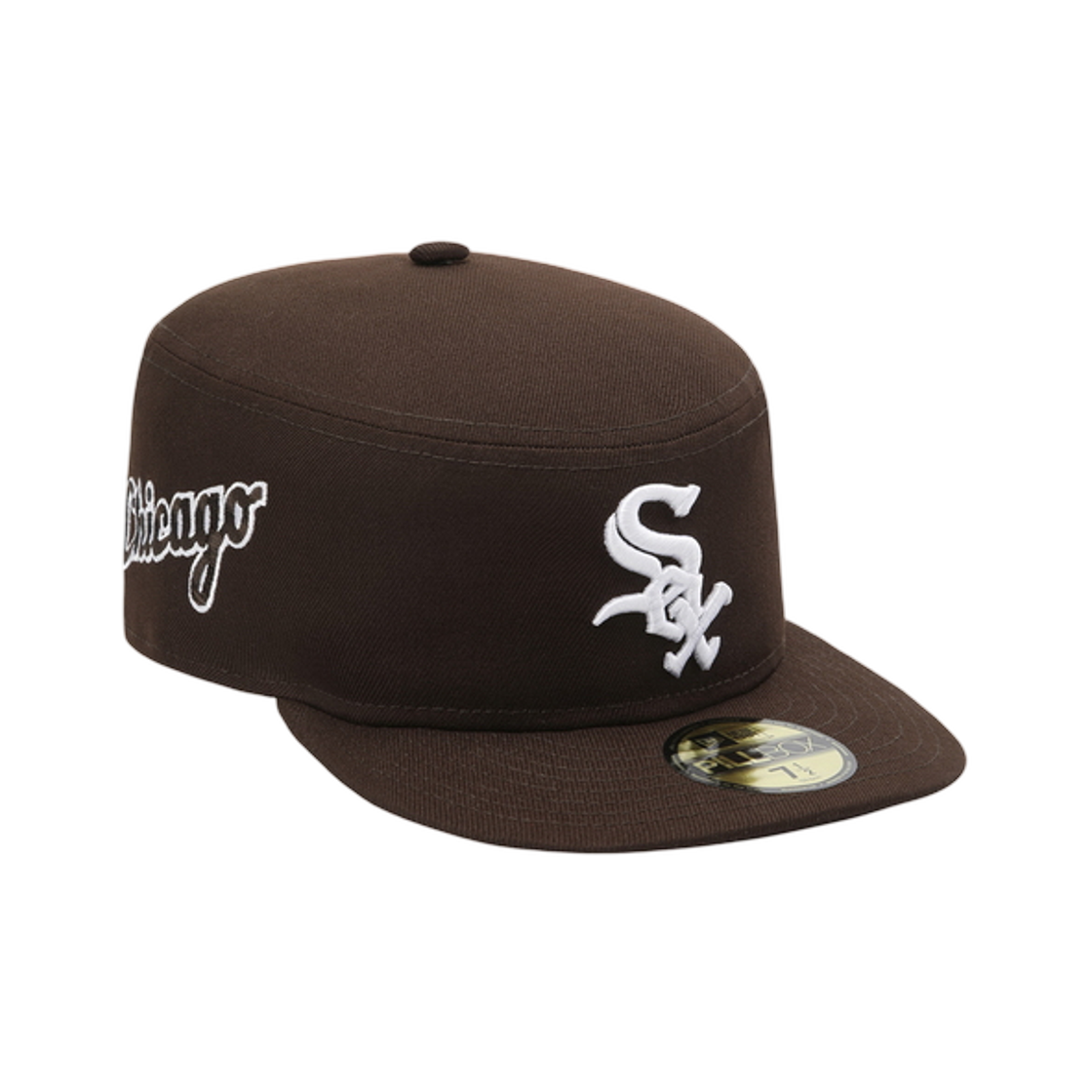 뉴에라 MLB 시카고 화이트삭스 필박스 피티드캡 번트 우드(New Era MLB Chicago White Sox Pillbox Fitted Cap Burnt Wood)