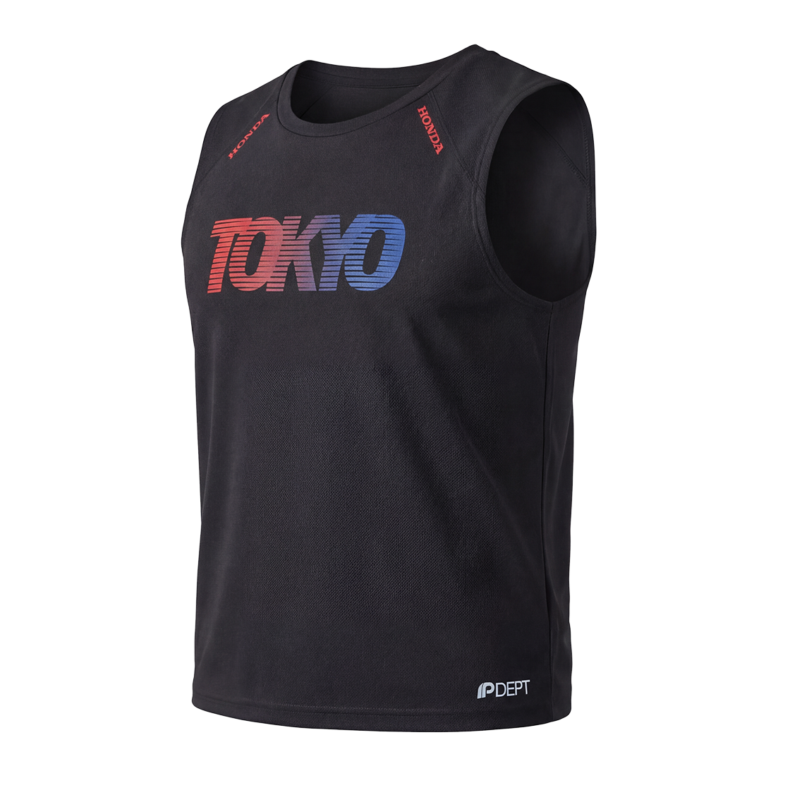 혼다 도쿄 모터사이클 러닝 싱글렛 블랙(Honda Tokyo Motorcycle Running Singlet Black)