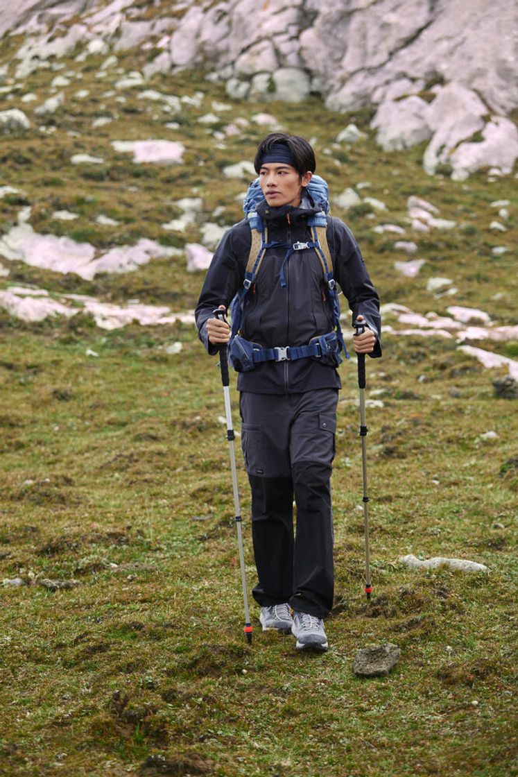 데카트론 남성 백패킹 바지 MT500 카본 그레이(DECATHLON Men's Backpacking Trousers MT500 Carbon Grey) - 5