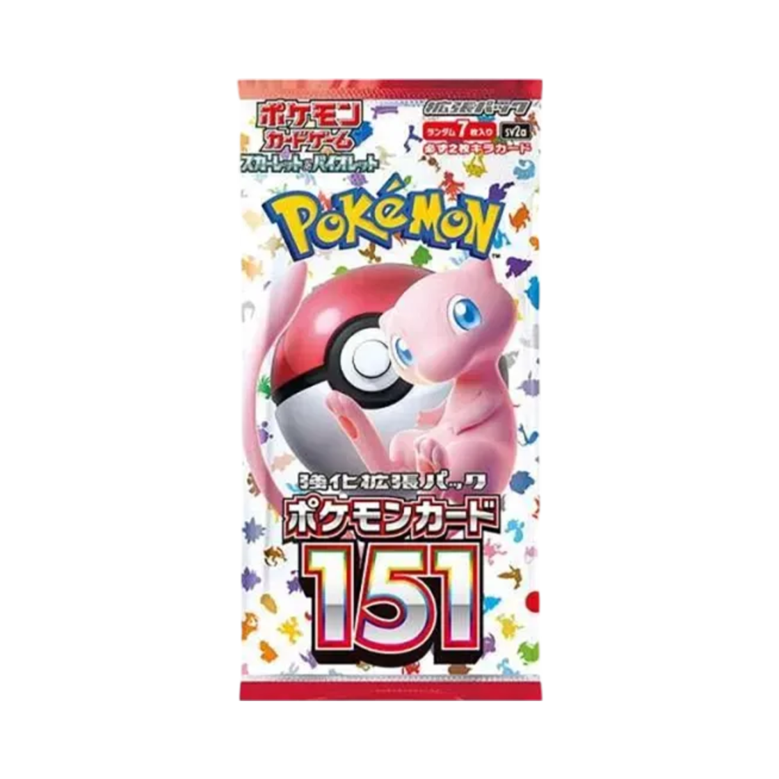 포켓몬 TCG 스칼렛&바이올렛 강화 확장팩 포켓몬 카드 151 팩 (7장/일어판)(Pokemon TCG Scarlet&Violet Enhanced Expansion Pack Pokemon Card 151 Pack (Card of 7/Japanese Ver.))
