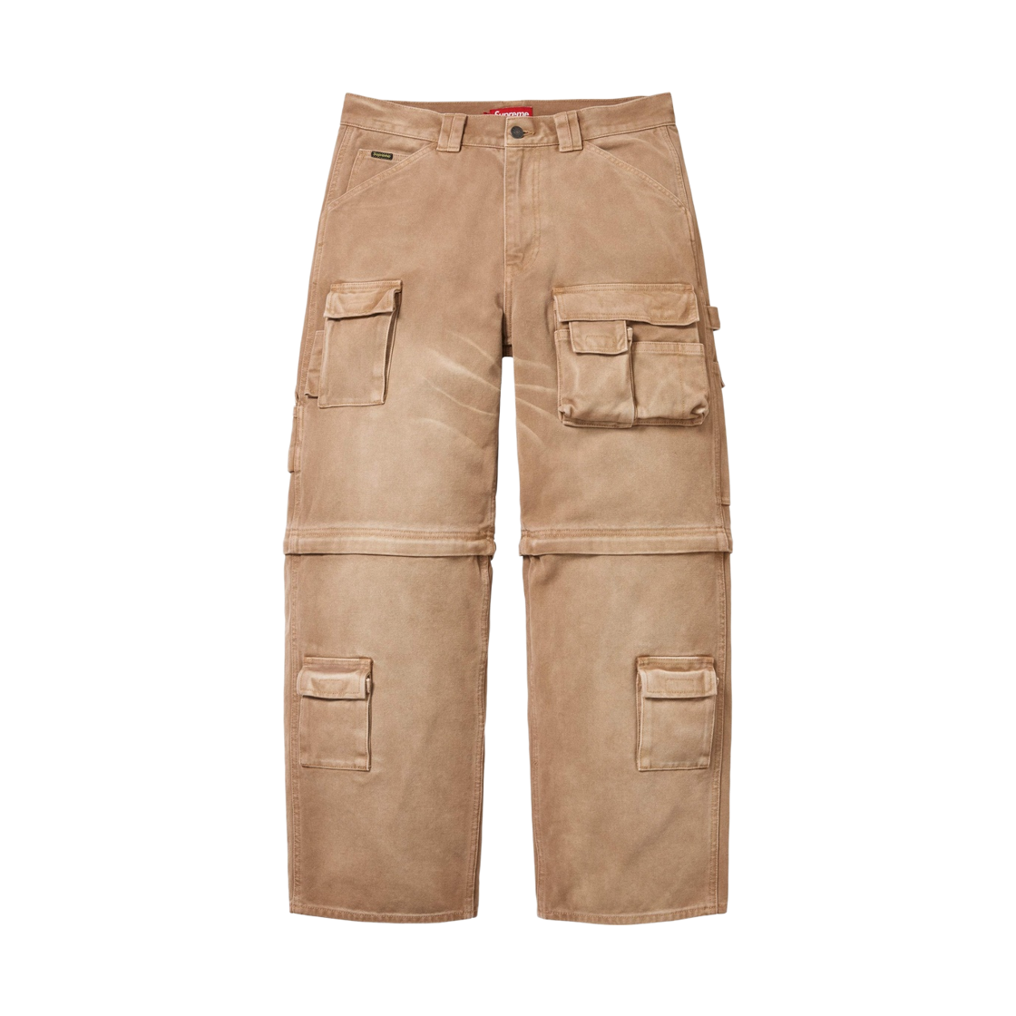 - Supreme Zip-Off Utility Pant Tan - 26SS