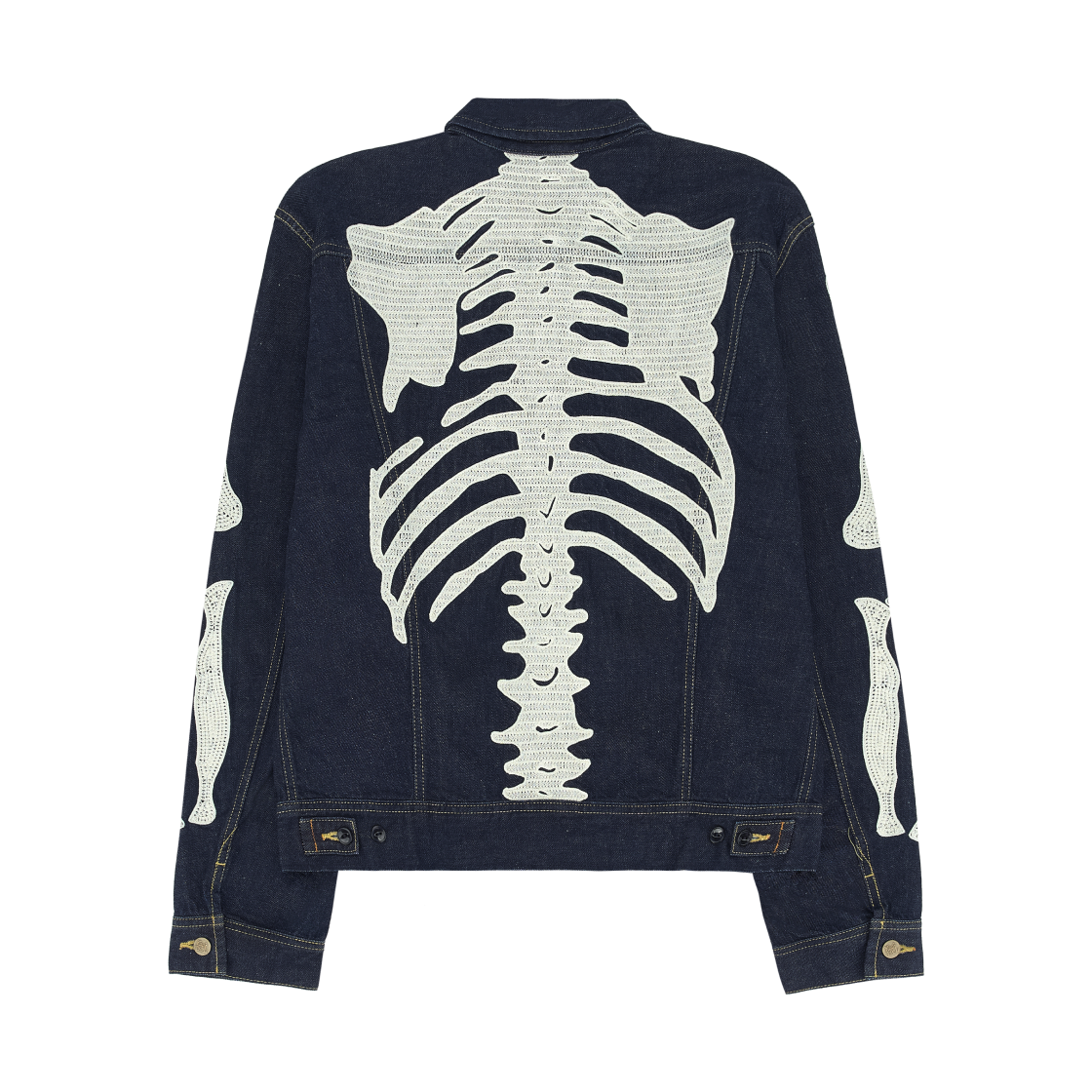 캐피탈 11.5온즈 데님 멕시칸 턱시도 웨스터너 본 자켓 인디고(Kapital 11.5 oz. Denim Mexican Tuxedo Westerner Bone Jacket Indigo)