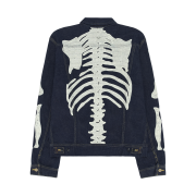 Kapital 11.5 oz. Denim Mexican Tuxedo Westerner Bone Jacket Indigo