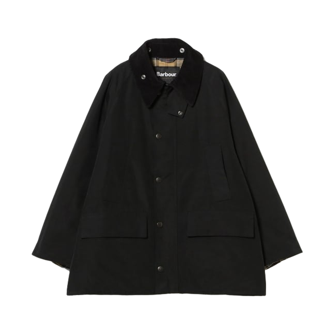 (W) 데미 럭스 빔즈 x 바버 비데일 자켓 블랙((W) Demi-Luxe Beams x Barbour Bedale Jacket Black)