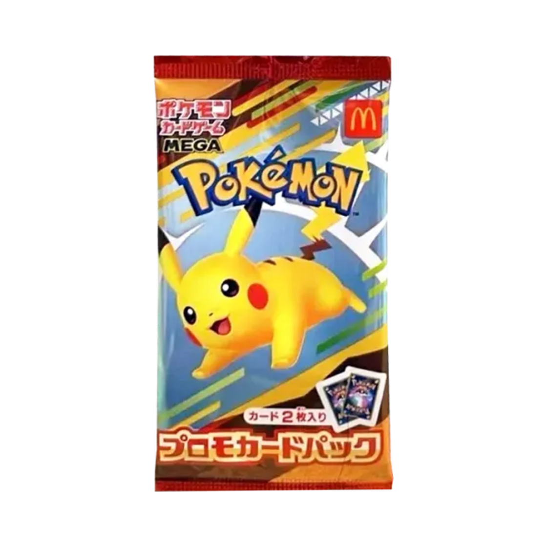 포켓몬 TCG 메가 맥도날드 해피밀 세트 2025 프로모 카드 팩 (2장/일어판)(Pokemon TCG MEGA McDonald's Happy Set 2025 Promo Card Pack (Card of 2/Japanese Ver.))