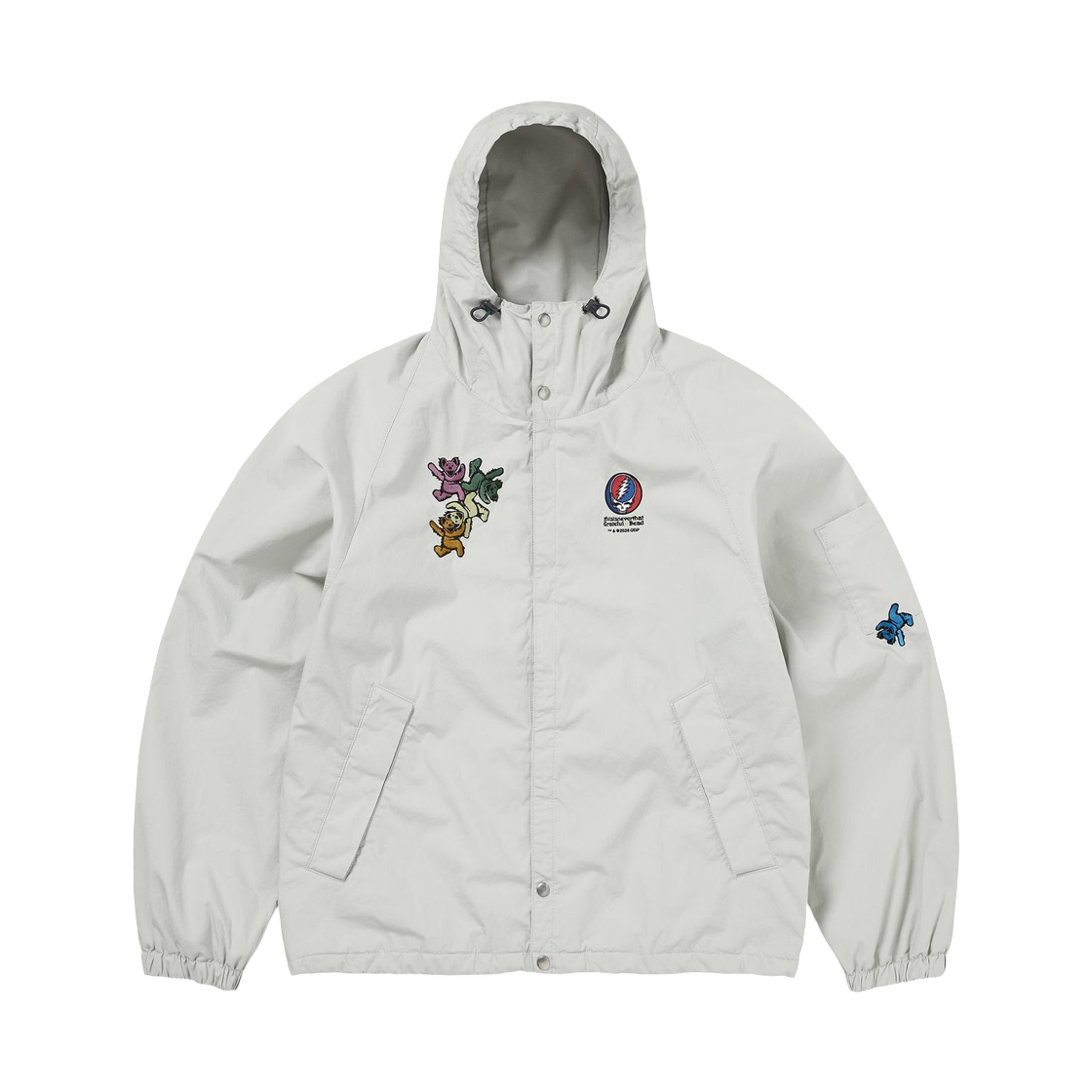 디스이즈네버댓 x 그레이트풀 데드 Ol 댄싱 베어즈 자켓 스톤(thisisneverthat x Grateful Dead Ol Dancing Bears Jacket Stone)