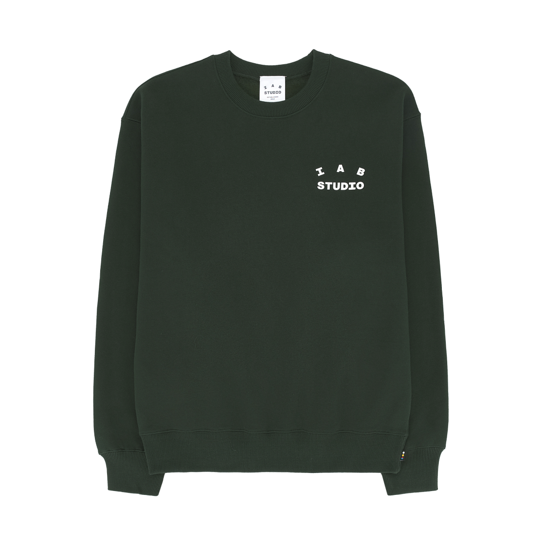 아이앱 스튜디오 스웨트셔츠 딥 그린 2026 Ver.(IAB Studio Sweatshirt Deep Green 2026 Ver.) - 1