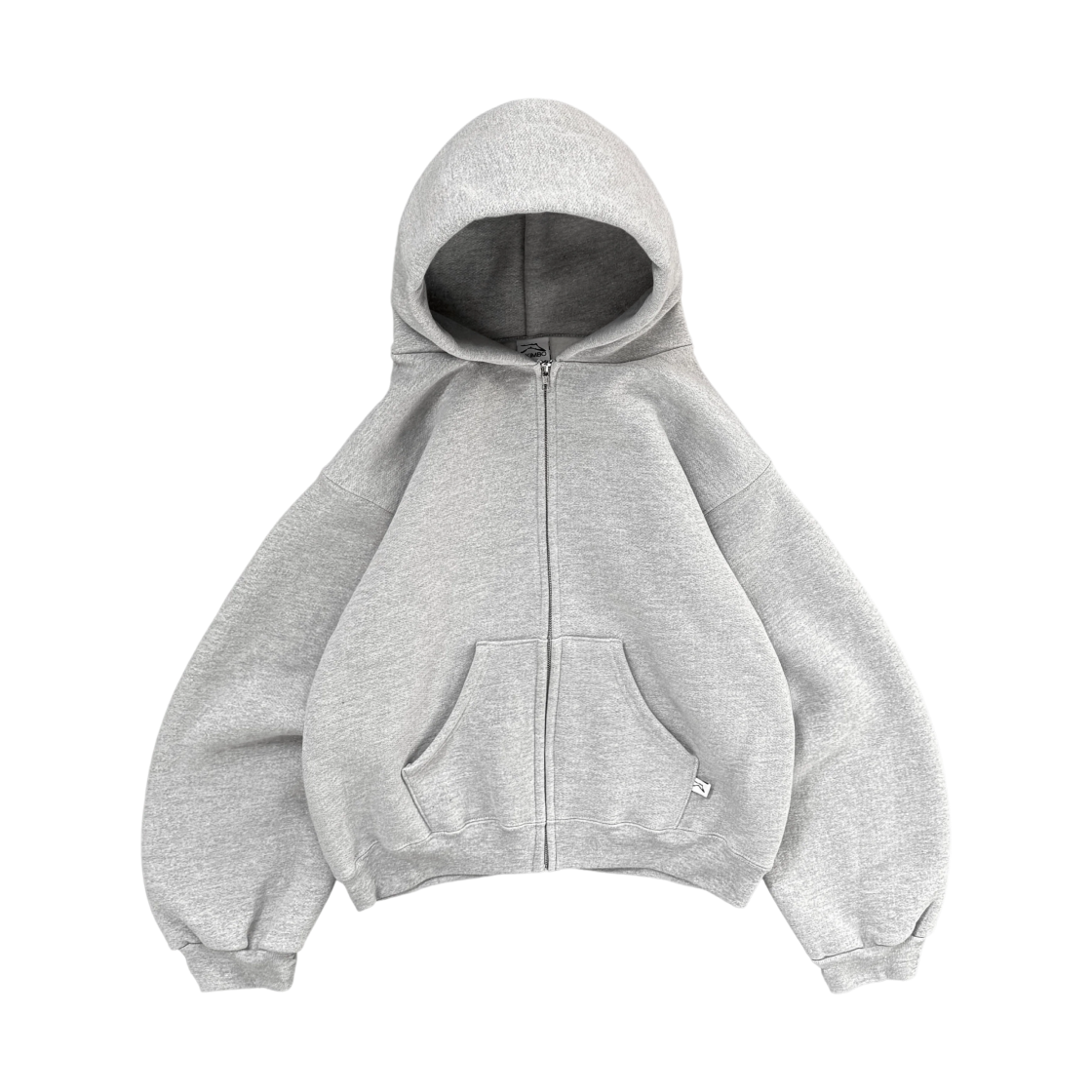 아킴보 클럽 집업 후드 헤더 그레이(Akimbo Club Zip-Up Hoodie Heather Grey)