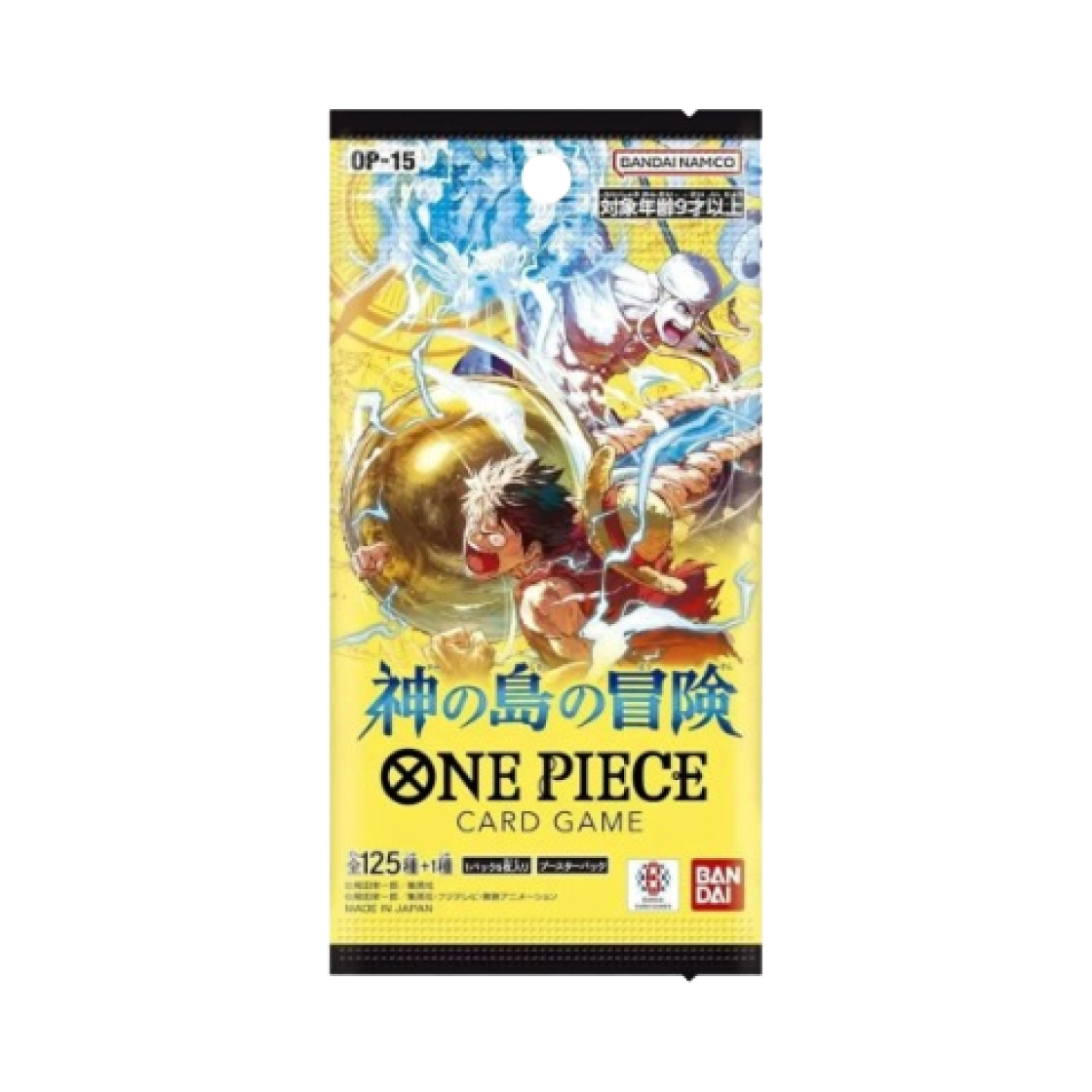 원피스 TCG OP-15 부스터 팩 카미의 섬 모험 팩 (6장/일어판)(One Piece TCG OP-15 Booster Pack Adventure On Kami’s Island Pack (Card of 6/Japanese Ver.))