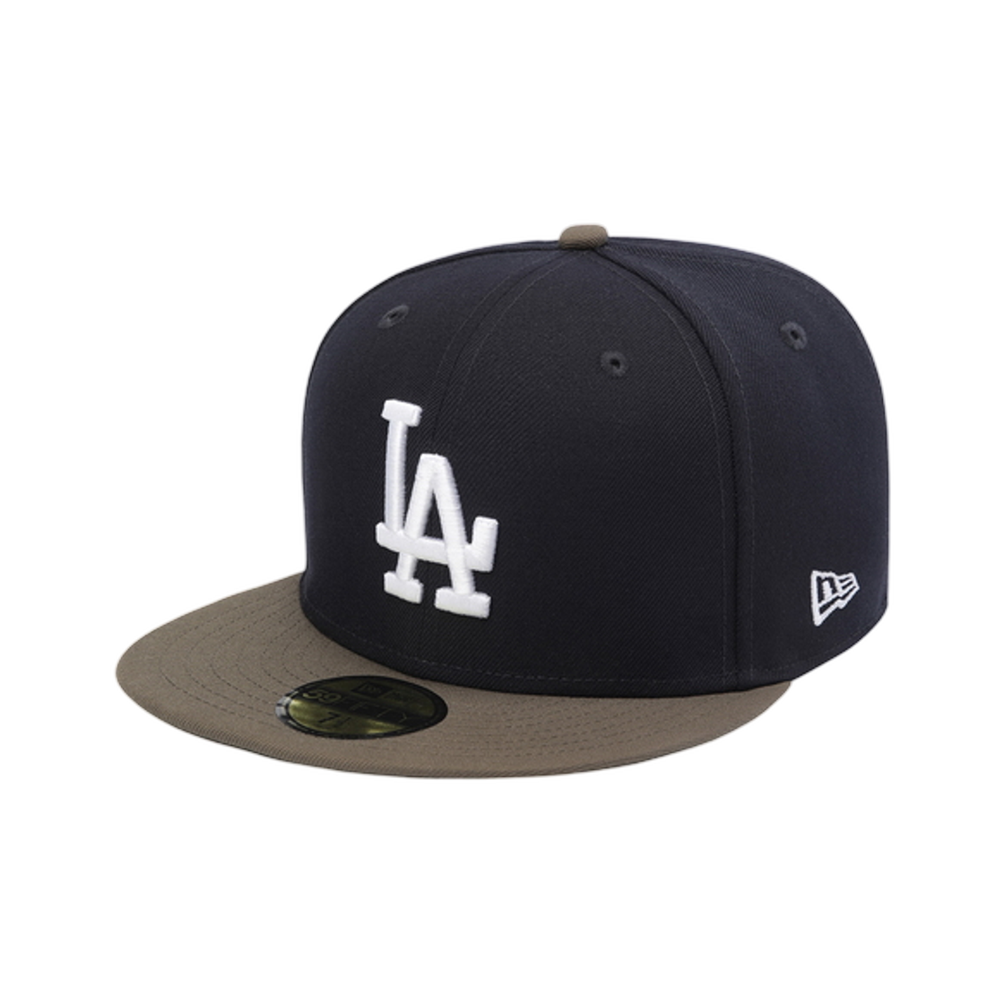 15131701 New Era MLB LA Dodgers Basic Fitted Cap Navy Moss