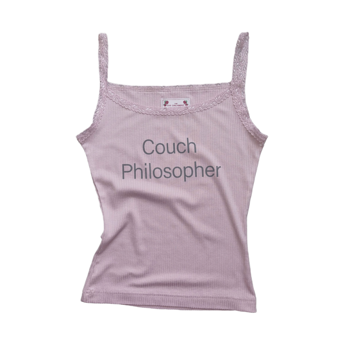 스컬프터 레이스 캐미 탑 더스티 핑크(Sculptor Lace Cami Top Dusty Pink) - 1