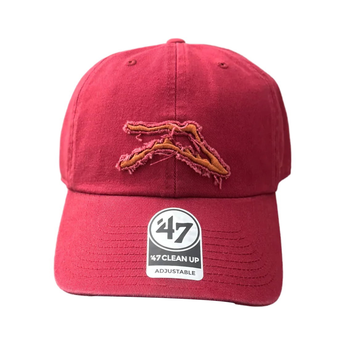 아킴보 클럽 47 프레이드 레인지 캡 레드(Akimbo Club '47 Frayed Range Cap Red)