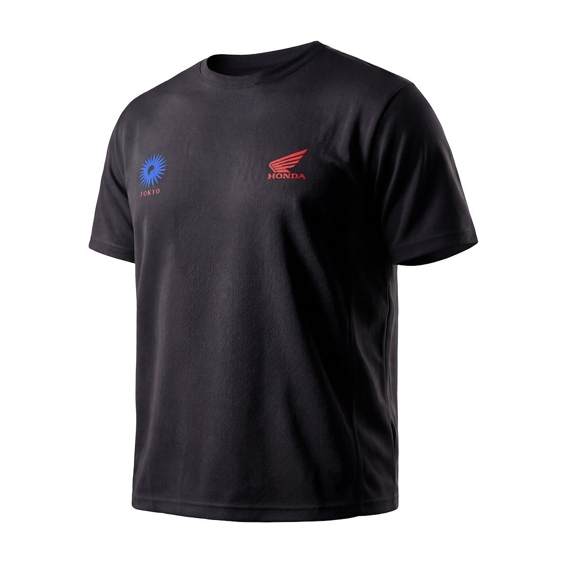 혼다 도쿄 모터사이클 러닝 반팔 티셔츠 블랙(Honda Tokyo Motorcycle Running Short Sleeve Black)